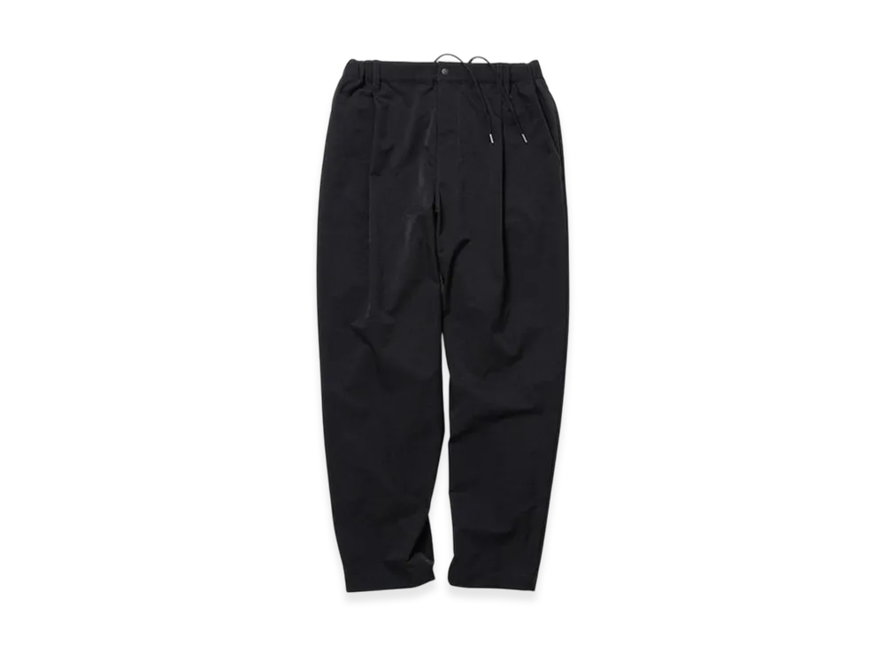 NANGA Dotair Comfy Tuck Tapered Pants "P.Black"