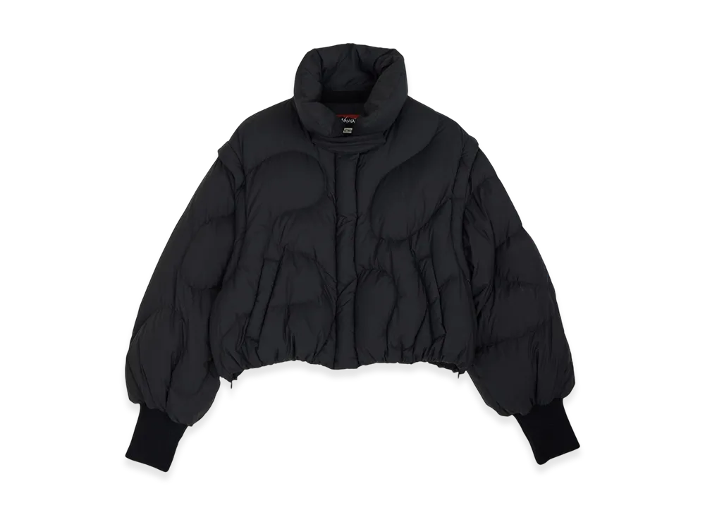 NANGA x Ameri 2Way Wave Down Coat "Black"