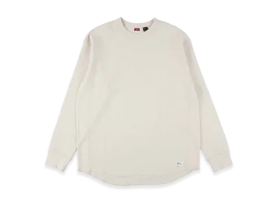NANGA Airflex Waffle Long Sleeve Tee "White"