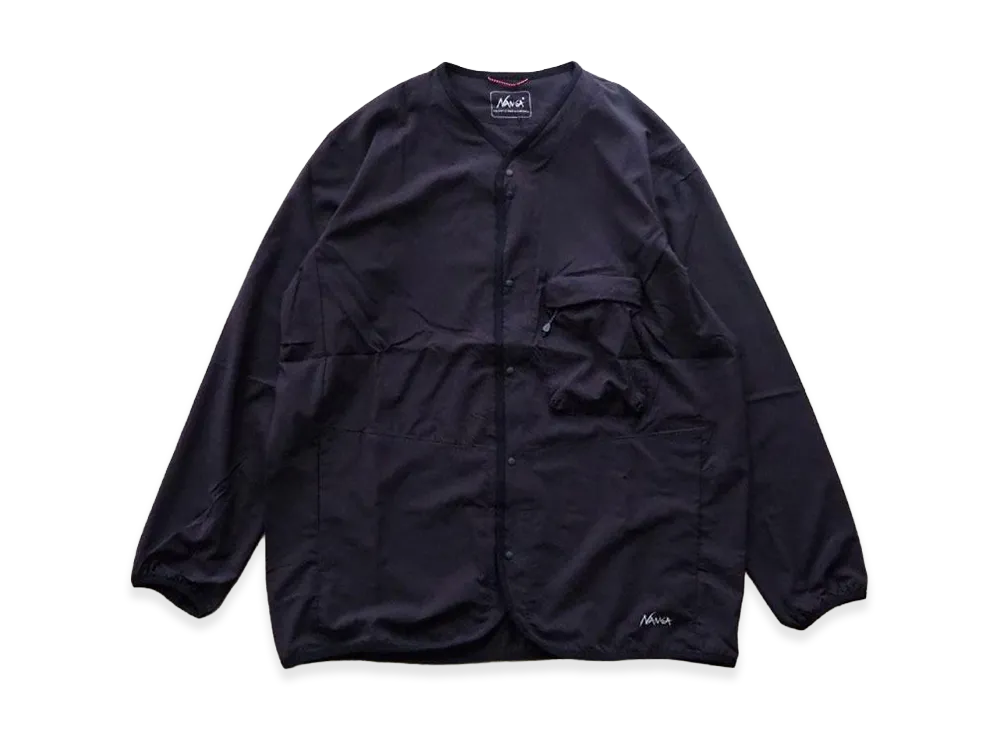 NANGA PLC Excursion Cardigan "Black"