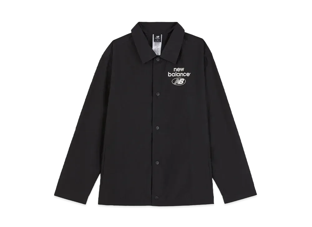 New Balance Essentials Coach Jacket "Black"