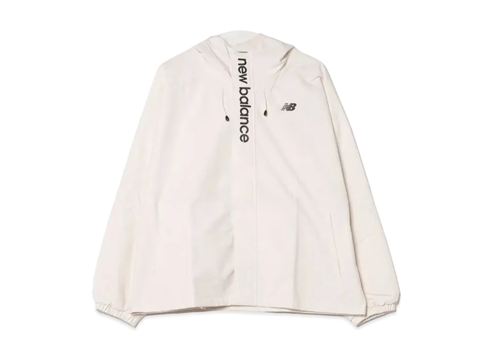 New Balance Hooded Woven Jacket "White"