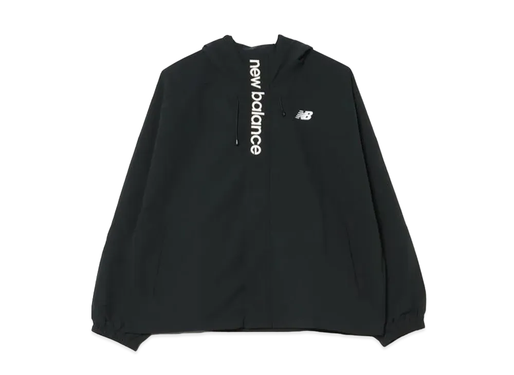 New Balance Hooded Woven Jacket "Black"