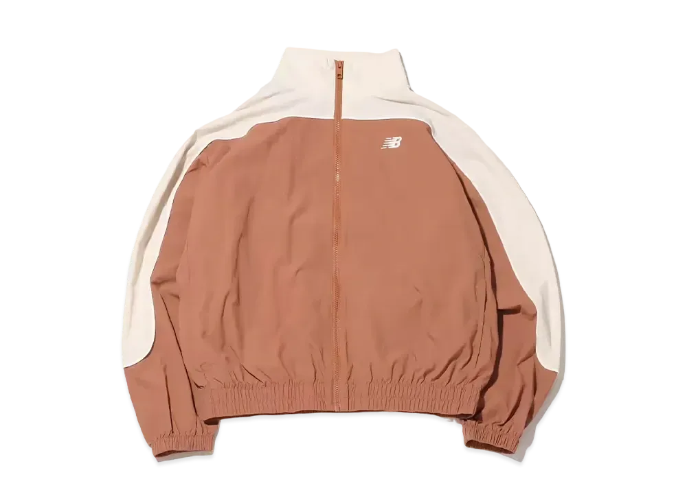 New Balance Women's Cross Jacket Woven Jacket "Walnuts"