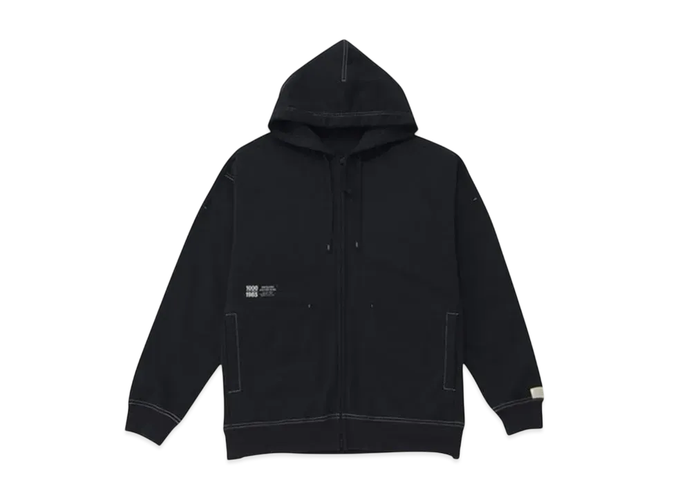 New Balance 1000 Sweatshirt Full Zip Hoodie Regular Fit "Black"