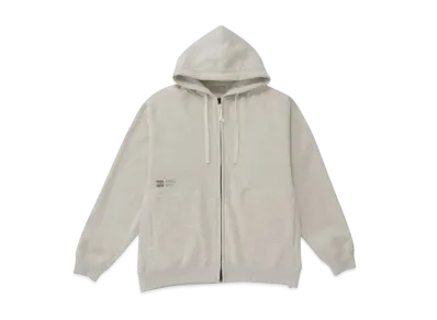 New Balance 1000 Sweatshirt Full Zip Hoodie Oversized Fit "Oatmeal"