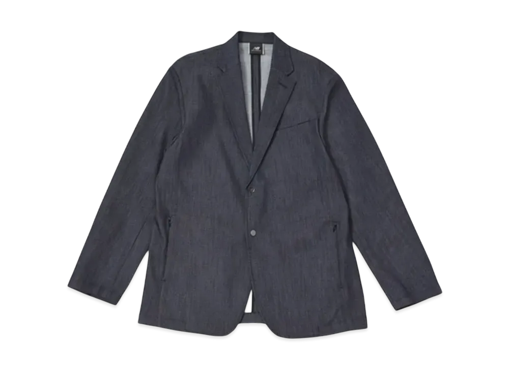 New Balance MET24 Denim Single Jacket "Mood Indigo"