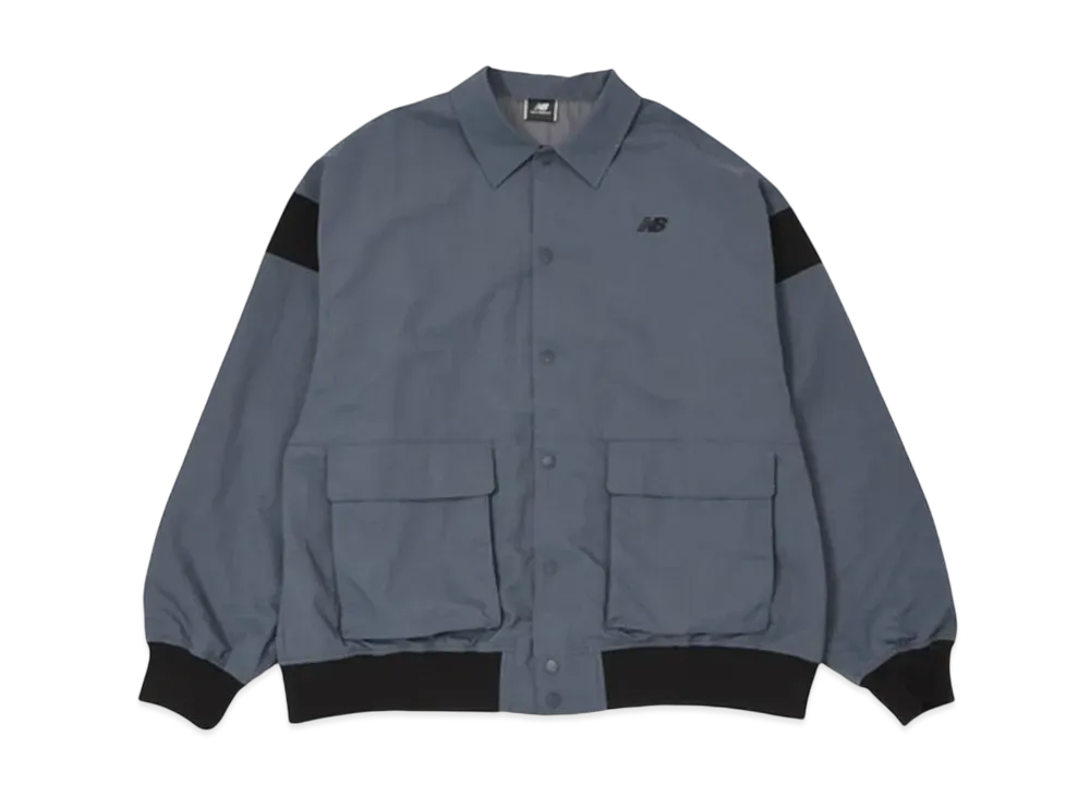 New Balance MET24 Varsity Jacket "Graphite"