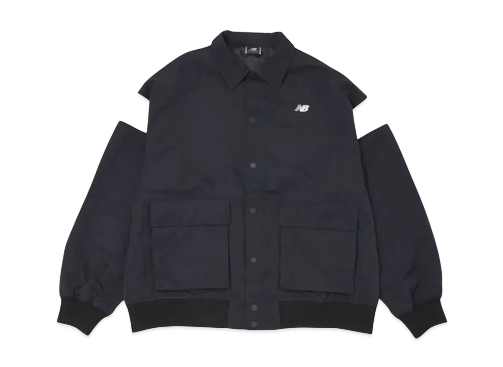 New Balance MET24 Varsity Jacket "Black"
