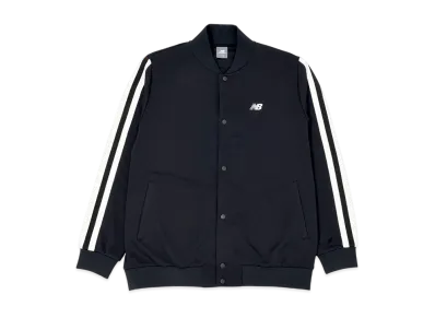 New Balance Snap Button Jersey Jacket "Black"
