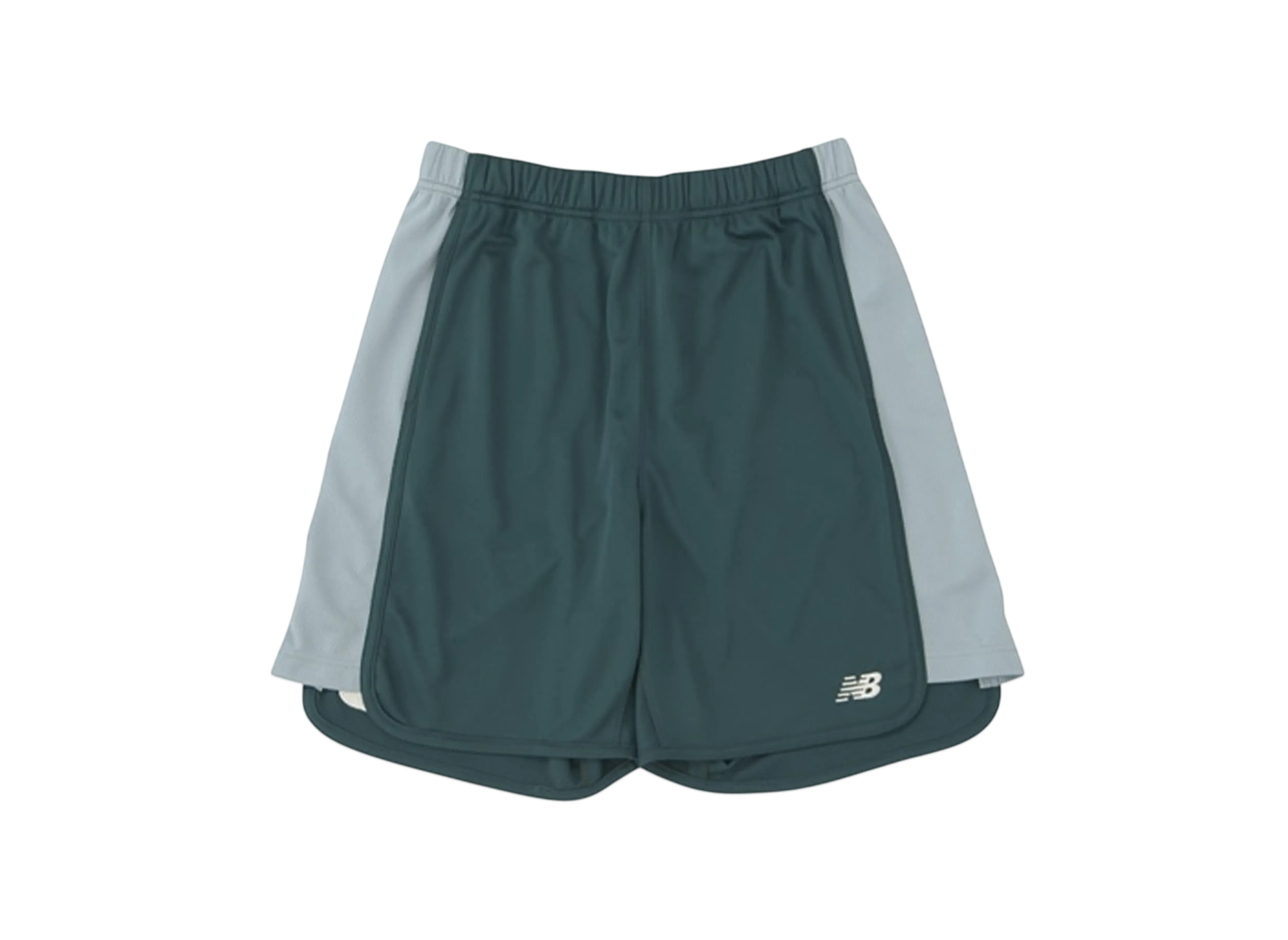 New Balance Side Panel Shorts "Night Watch Green"