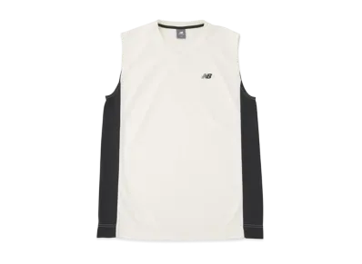 New Balance Dimple Mesh Sleeveless "Sea Salt"