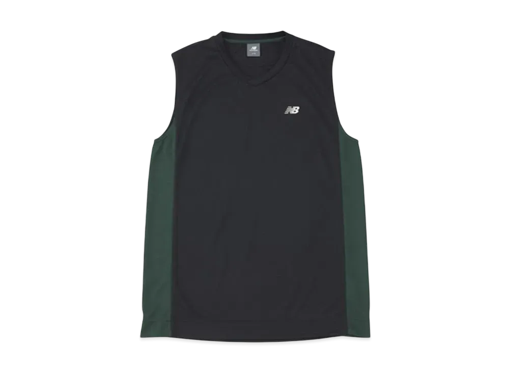 New Balance Dimple Mesh Sleeveless "Black"