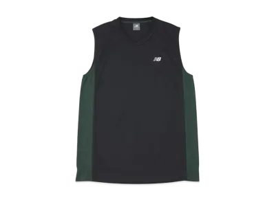 New Balance Dimple Mesh Sleeveless "Black"
