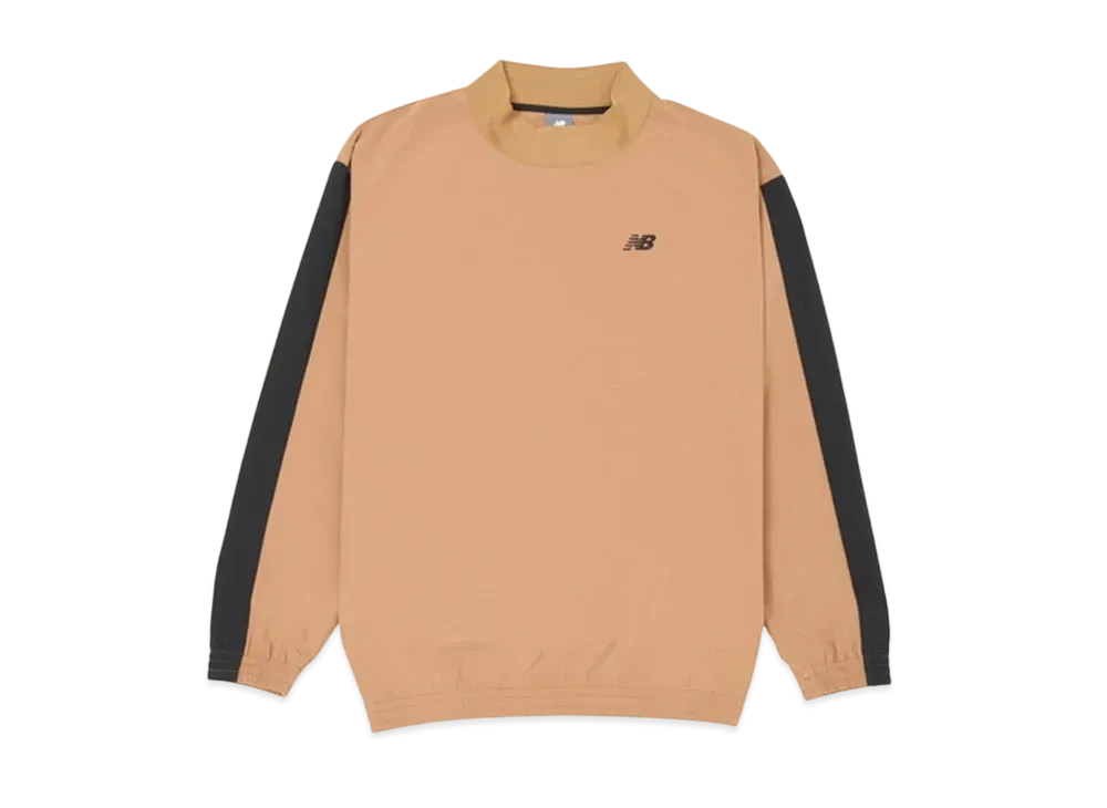 New Balance Stretch Windshooting Mock Neck Top "Great Plains"