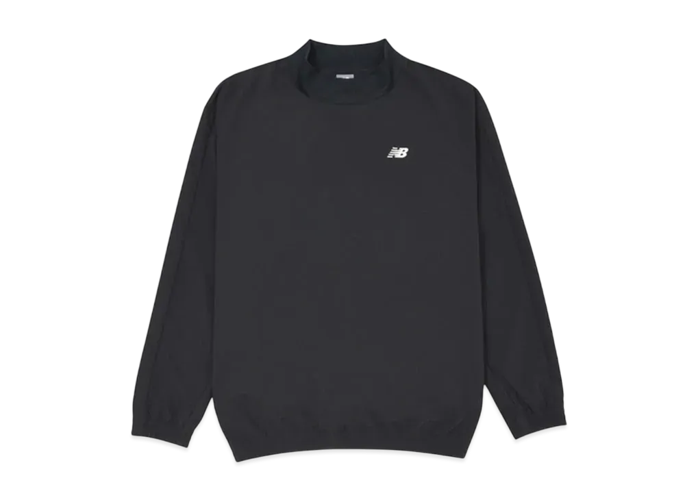 New Balance Stretch Windshooting Mock Neck Top "Black"