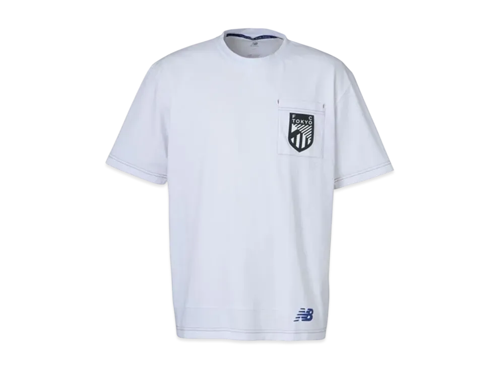 New Balance FC Tokyo Premier Travel T-shirt Short Sleeve "White"