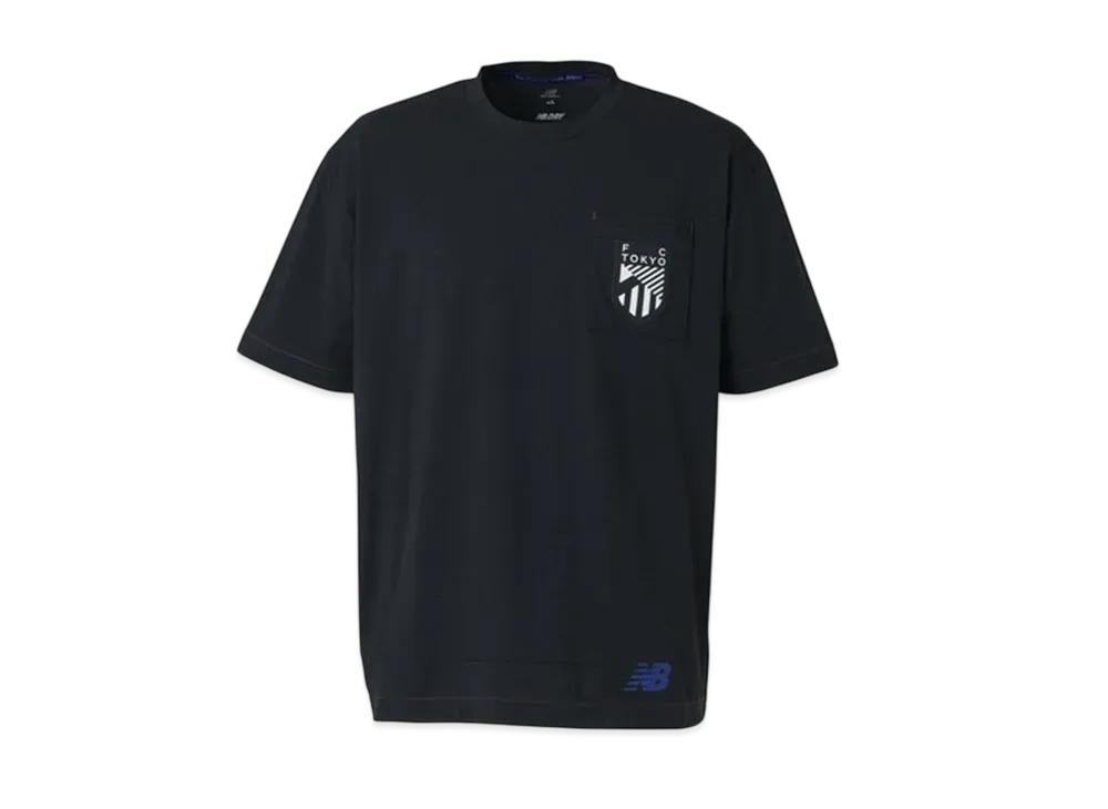 New Balance FC Tokyo Premier Travel T-shirt Short Sleeve "Black"