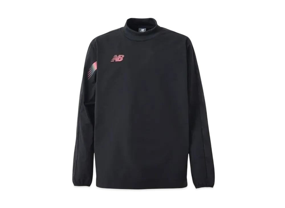New Balance Black Out Collection Stretch Woven Piste Top "Black"