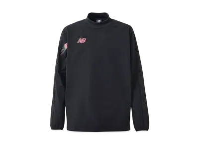 New Balance Black Out Collection Stretch Woven Piste Top "Black"
