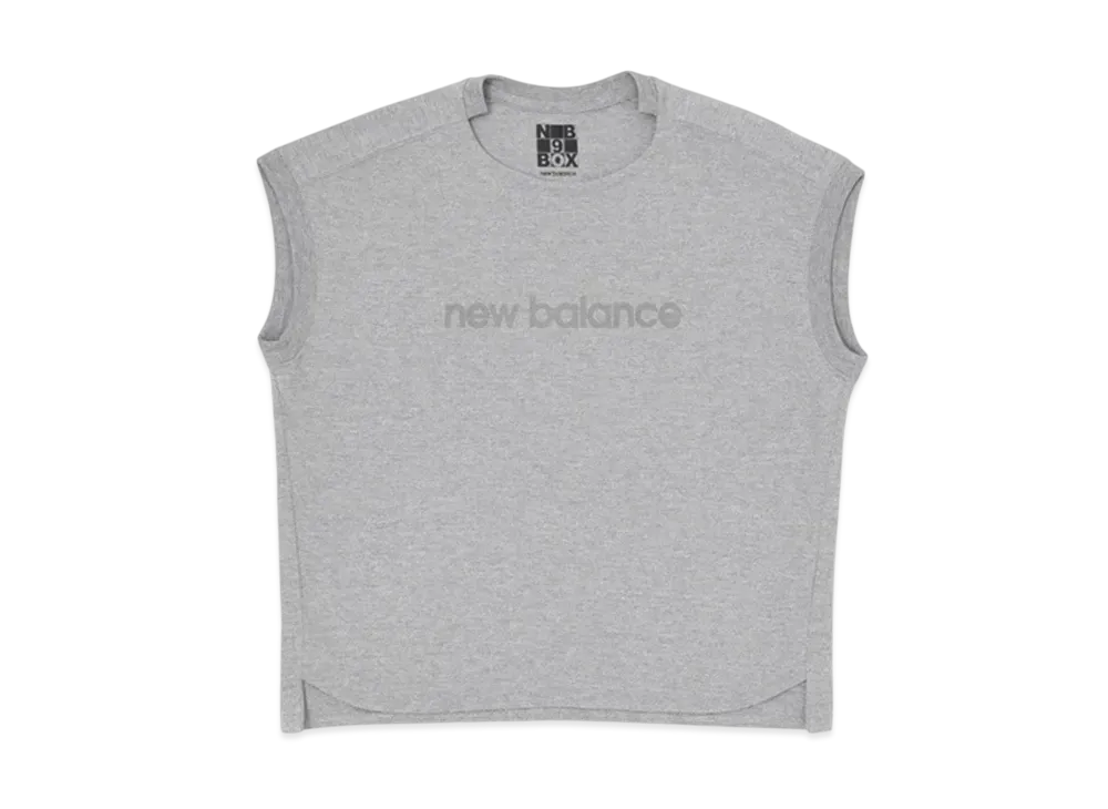 New Balance 9BOX n.4 Compact French Sleeve Tee "Athletic Gray"