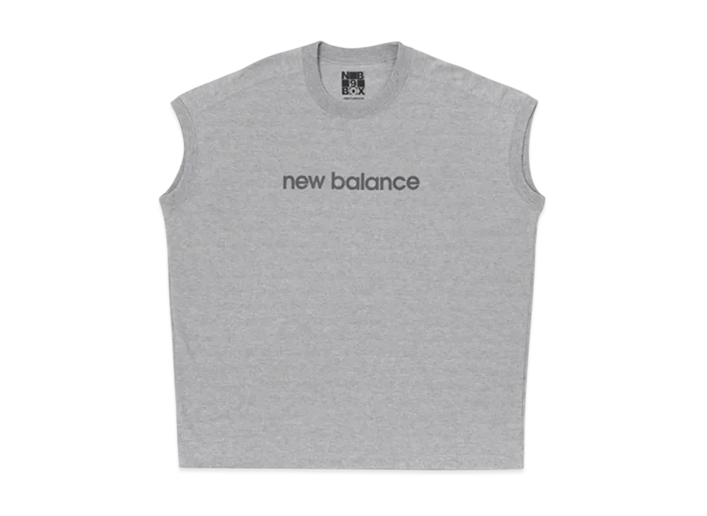 New Balance 9BOX n.7 French Sleeve Tee "Athletic Gray"