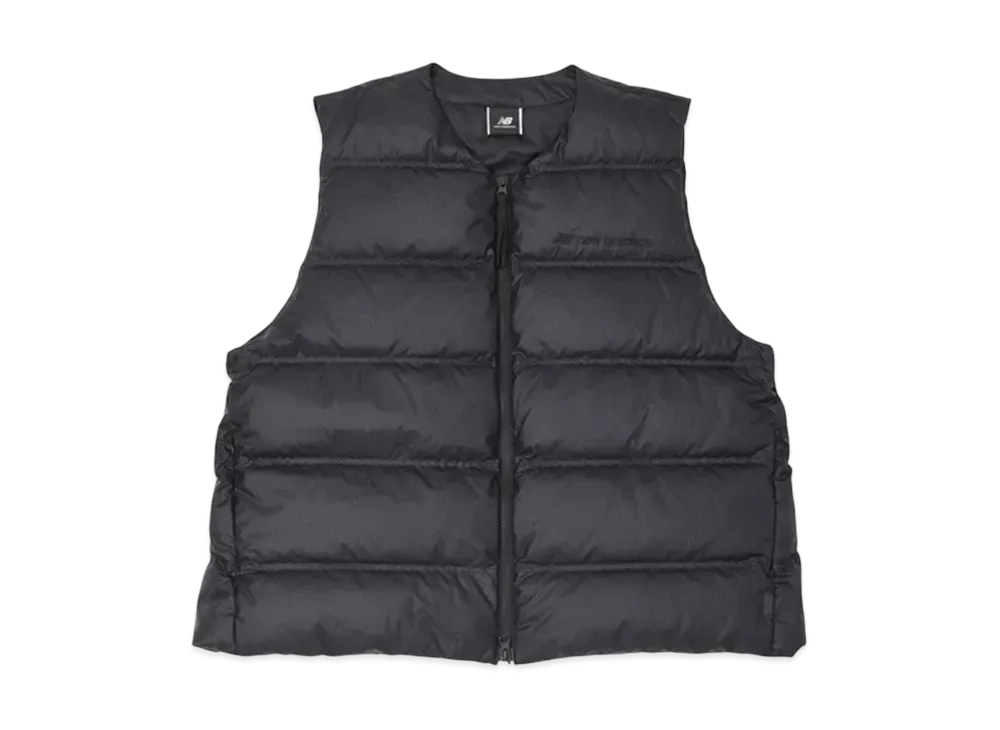 New Balance MET24 Down Vest "Black"
