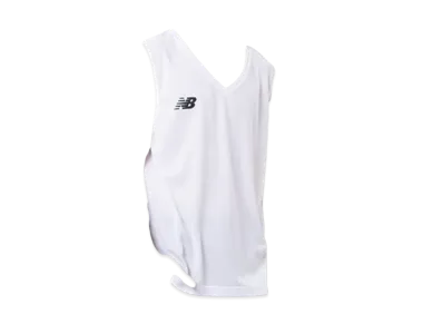 New Balance Inner Shirt V Neck Sleeveless "White"