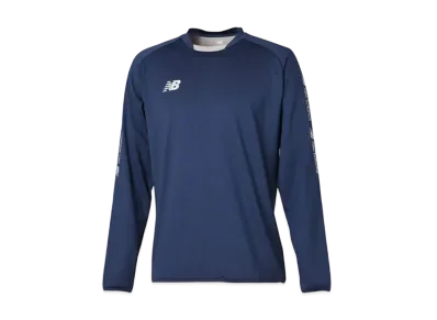 New Balance Mid Layer Top Crew "Navy/Athletic Gray"