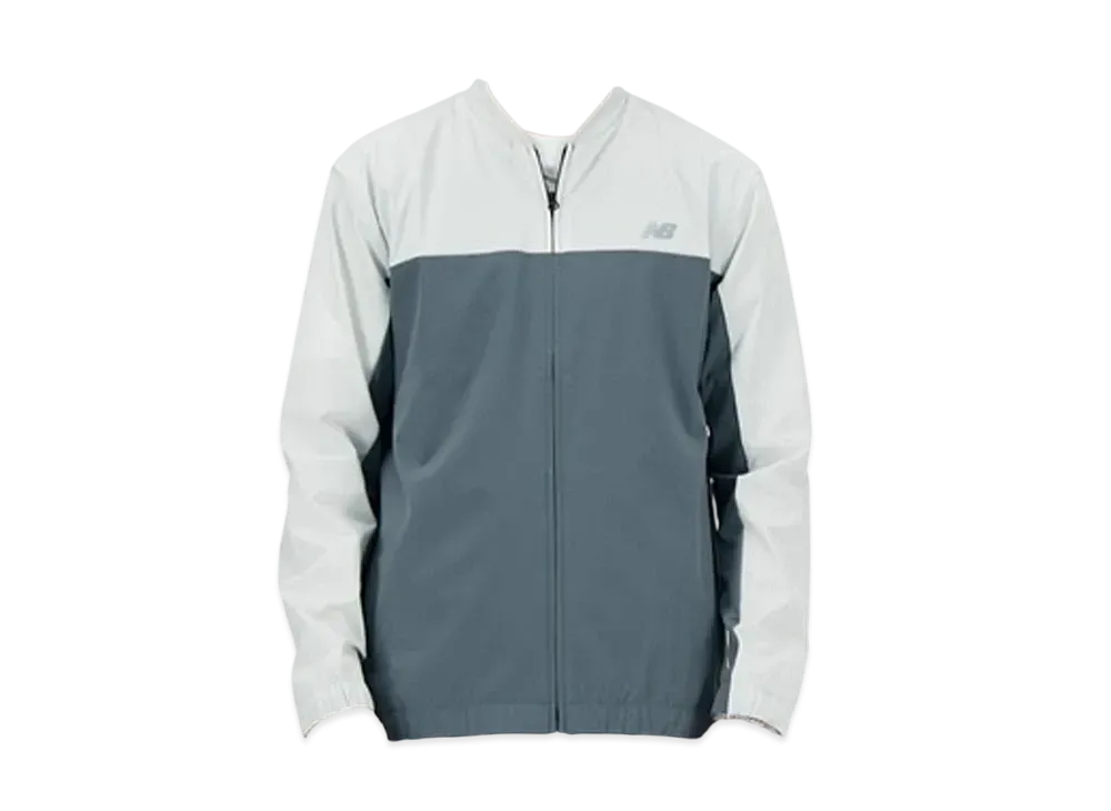 New Balance Stretch Woven Bomber Jacket "Graphite"