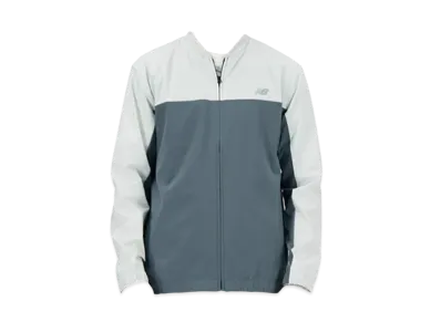 New Balance Stretch Woven Bomber Jacket "Graphite"