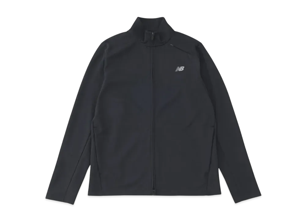 New Balance Tech Knit Full Zip Jacket "Black"