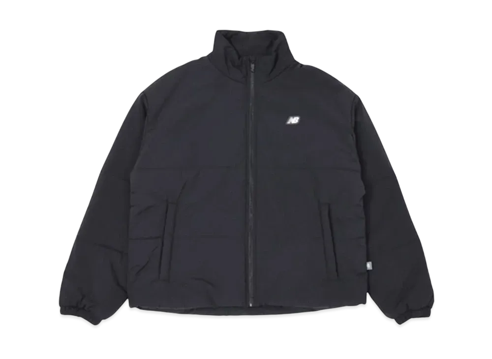 New Balance Hoops Puffer Jacket "Black"