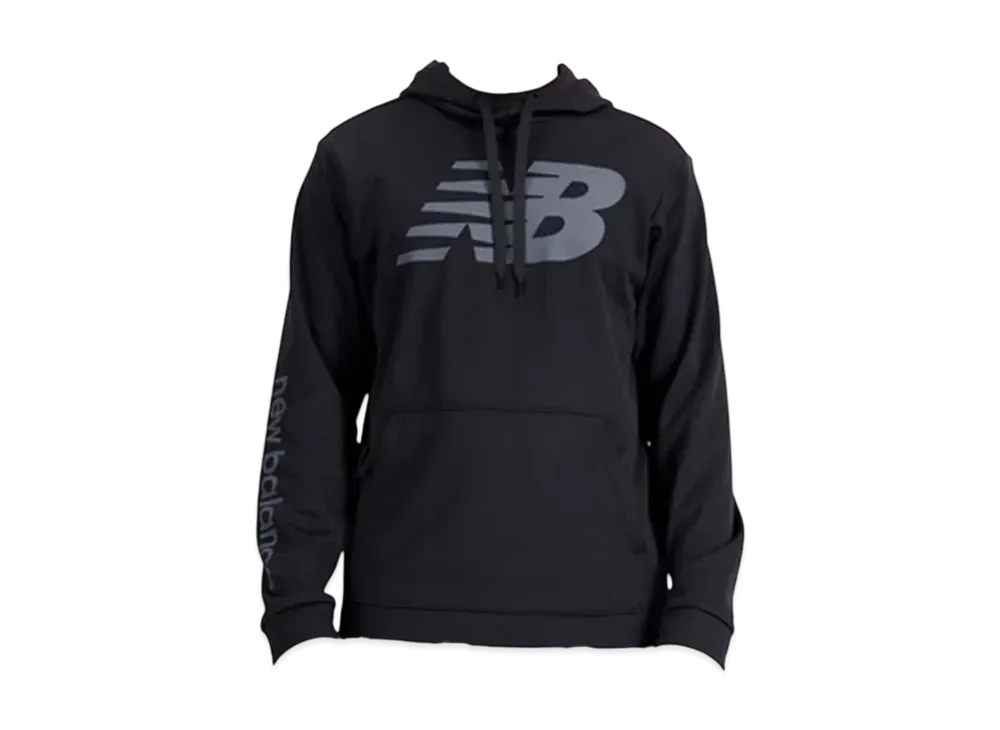 New Balance Tenacity Fleece Pullover Hoodie "Black Print"