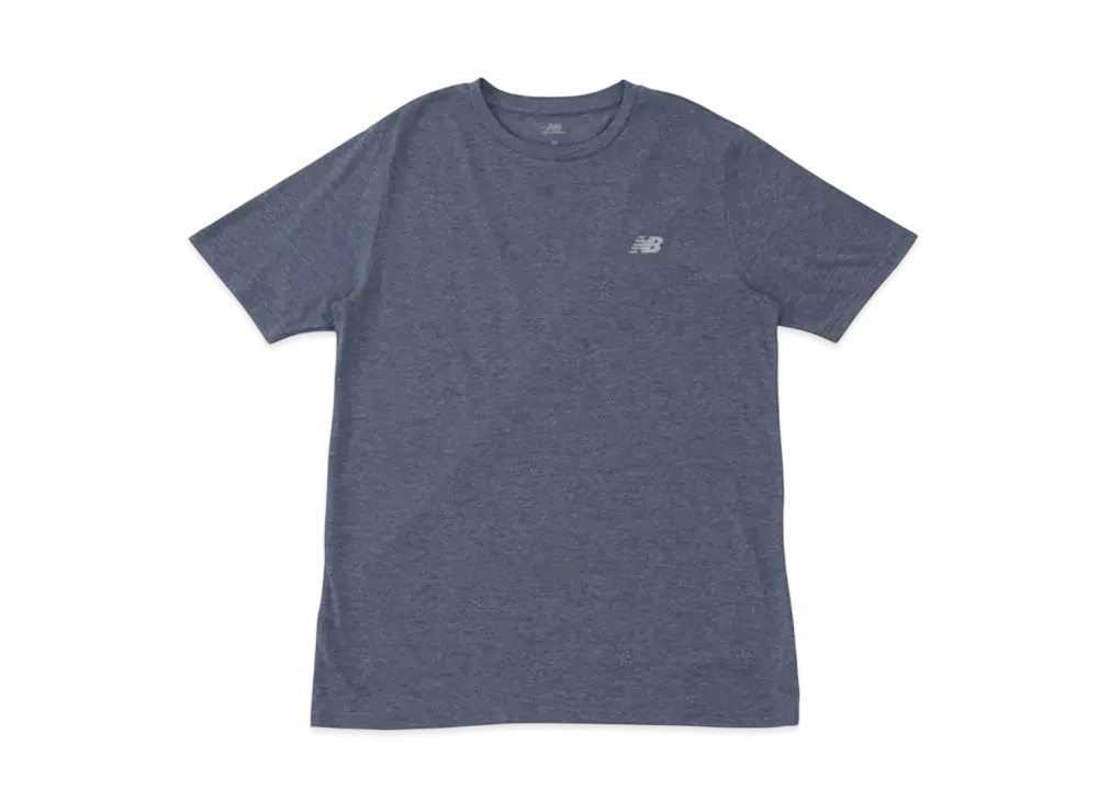 New Balance Sport Essentials Heather New Balance Tech Short Sleeve T-Shirt "Nb Navy Heather"