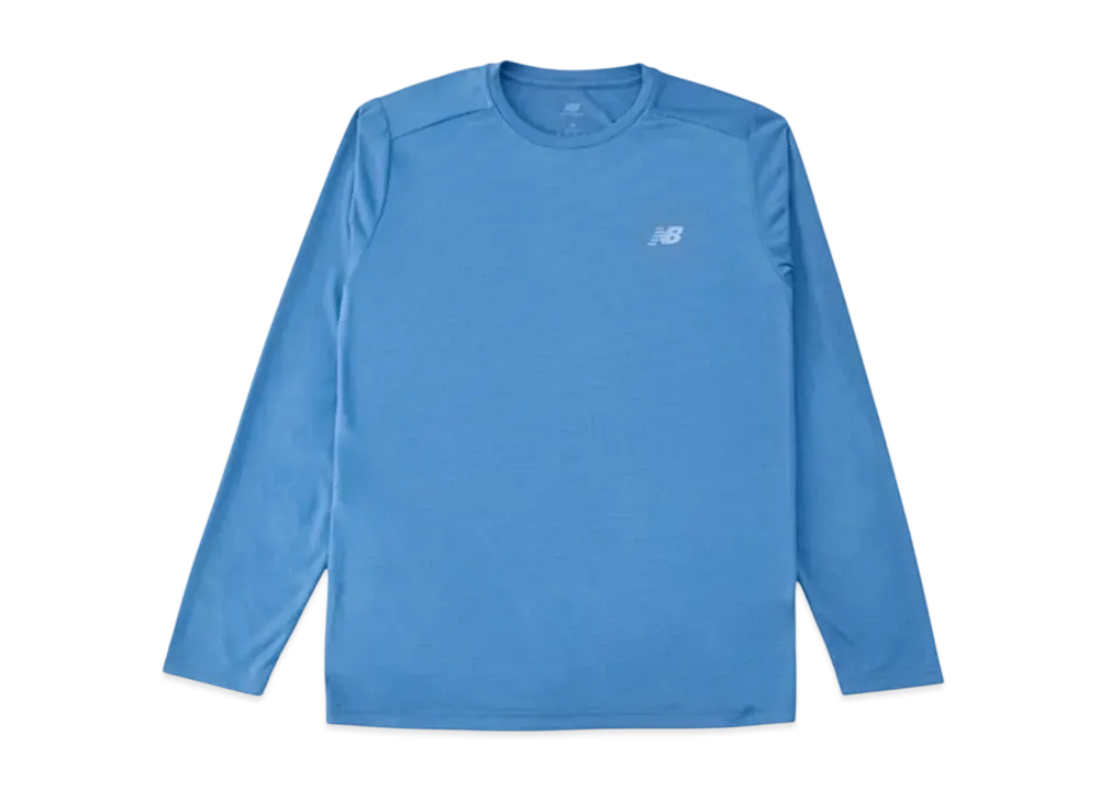 New Balance Sport Essentials Run Long Sleeve T-Shirt "Blue Agate"
