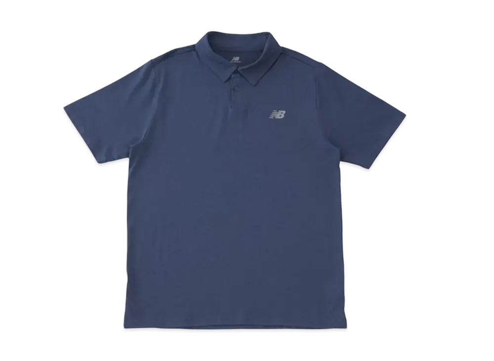 New Balance Sport Essentials Performance Polo Shirt "Nb Navy"