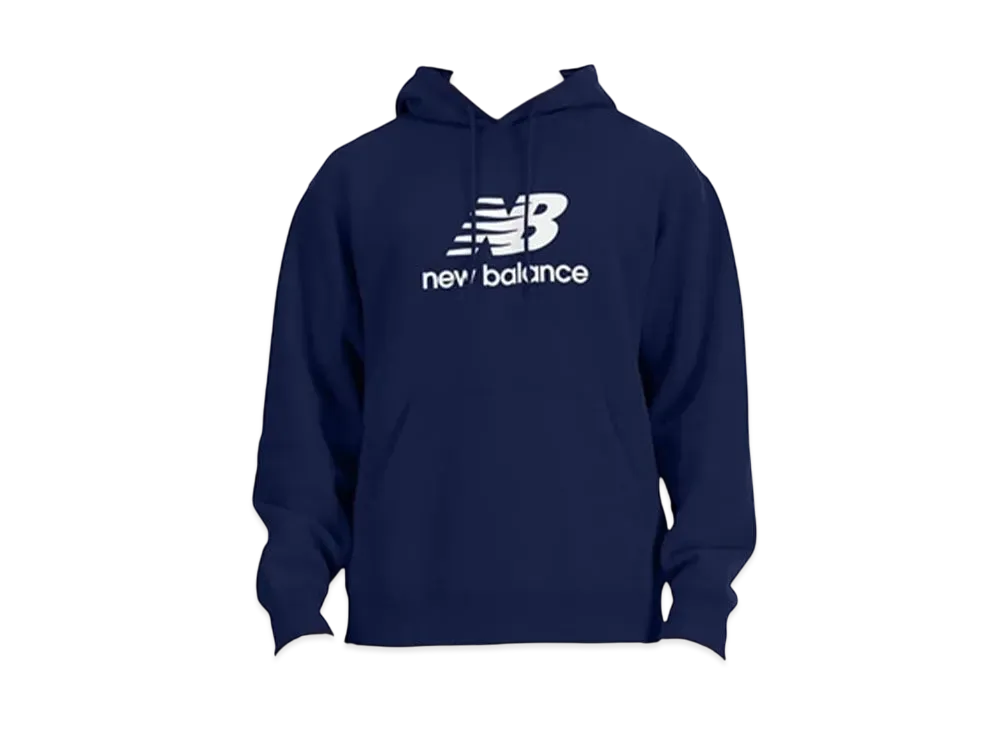 New Balance Sport Essentials Stacked Logo Sweatshirt Hoodie "Nb Navy"