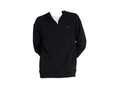 New Balance Athletics Fleece Quarter Zip Top "Black"