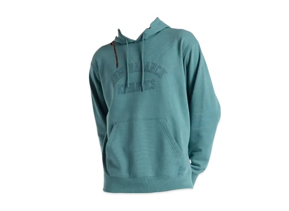 New Balance Graphic French Terry Sweat Hoodie "New Spruce"