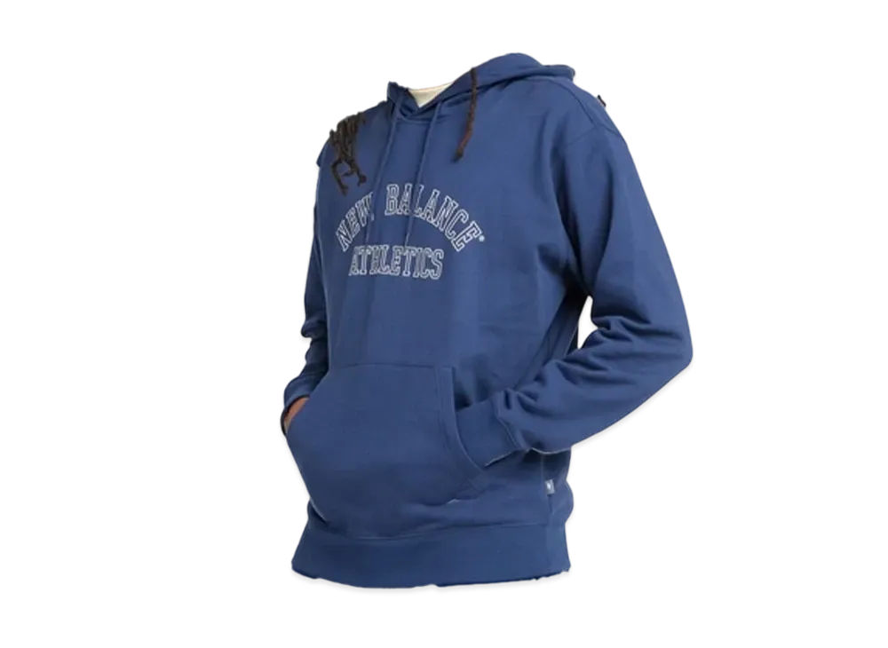 New Balance Graphic French Terry Sweat Hoodie "Nb Navy"