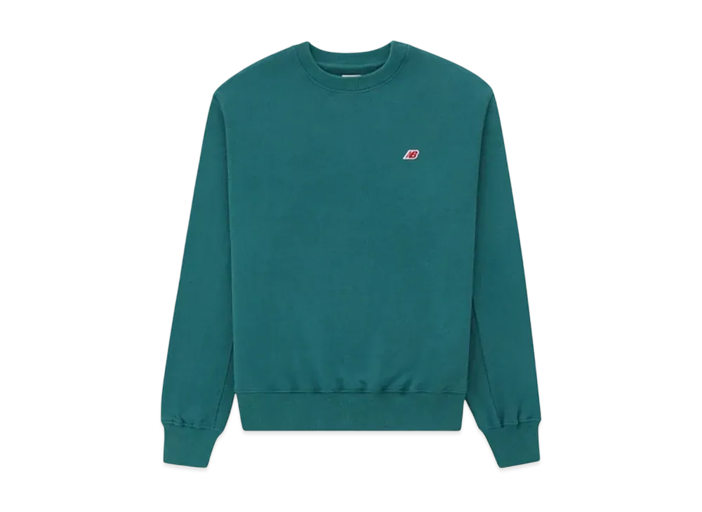 New Balance Made In Usa Core Crewneck Sweatshirt "New Spruce Heather"