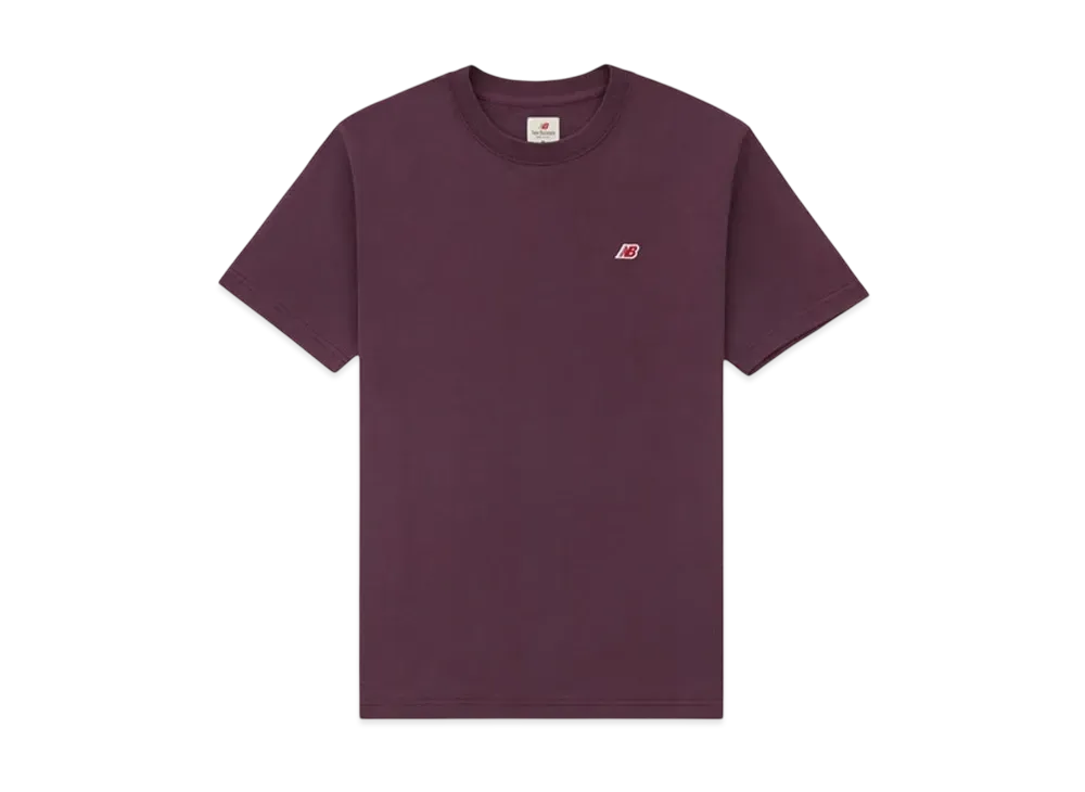New Balance Made In Usa Core T-Shirt "Plum Brown"