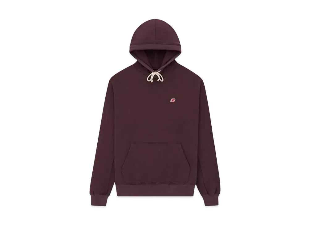 New Balance Made In Usa Core Hoodie "Plum Brown"