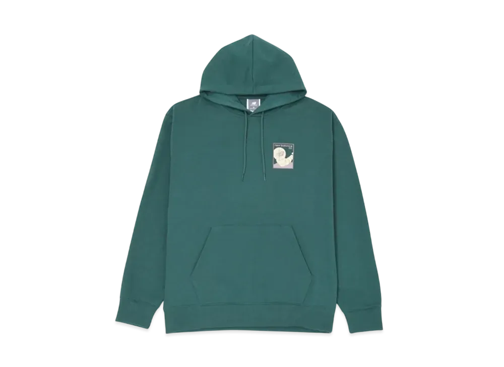 New Balance Relaxed 550 League Sweat Hoodie "Night Watch Green"