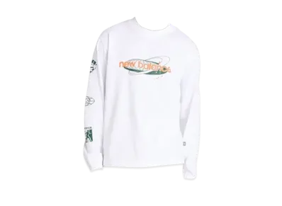 New Balance Long Sleeve T-Shirt "White"