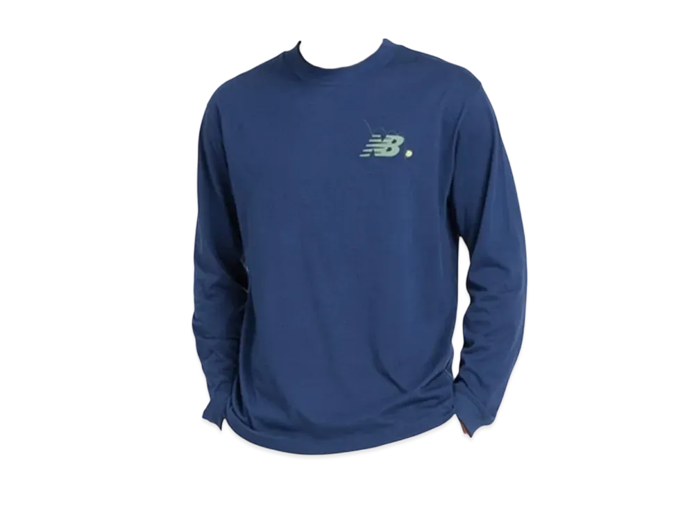 New Balance Long Sleeve T-Shirt "Nb Navy"