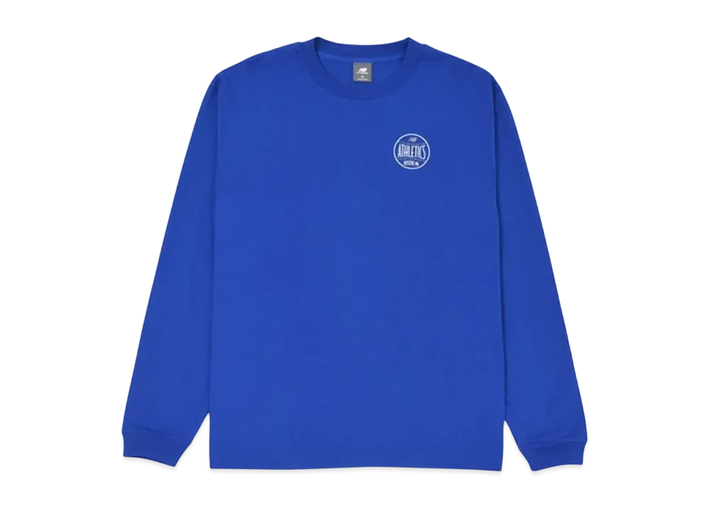 New Balance Diamond New Balance Athletics Long Sleeve T-Shirt "Team Royal"