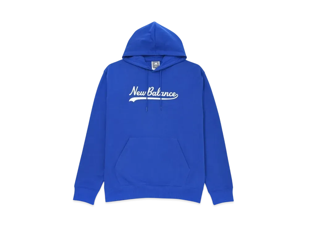 New Balance Legacy Script Hoodie Sweatshirt "Team Royal"