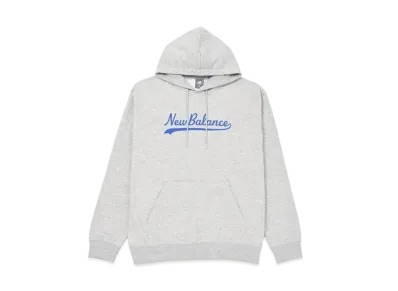 New Balance Legacy Script Hoodie Sweatshirt "Athletic Gray"